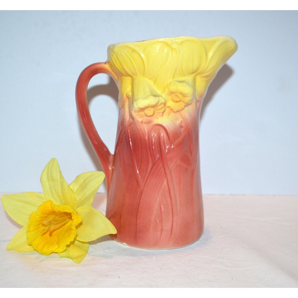 1950 Pitcher Royal Copley Daffodils